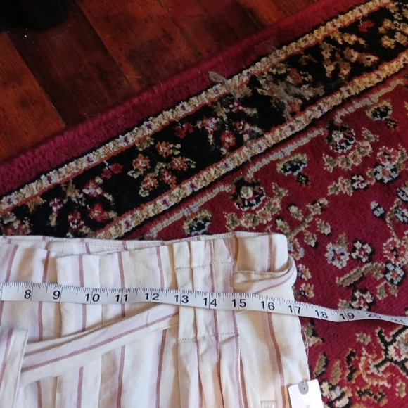 Anthropologie Striped Paperbag Short 4" Inseam NWT - Picture 7 of 10